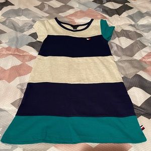 Tommy Hilfiger little girls color block dress. New never worn.  Size 5